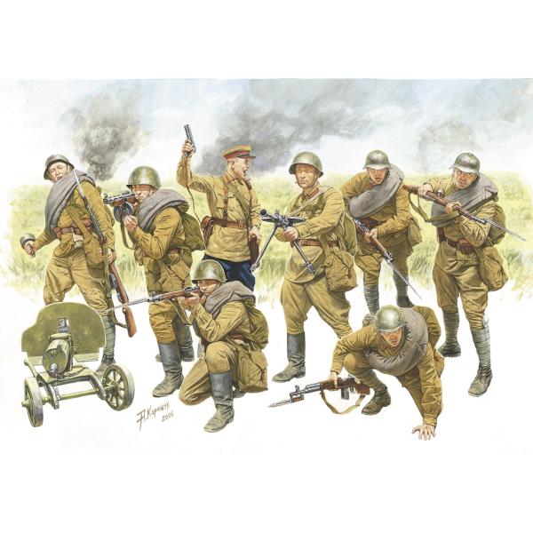 Model Kit figurky 3526 – Pěchota Rudé armády (1940-42) (1:35)