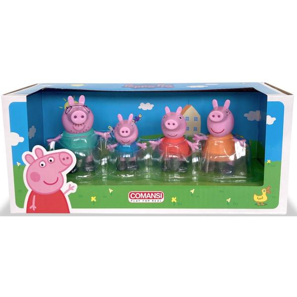 Comansi – Prasátko Peppa Rodinka set 4 figurky
