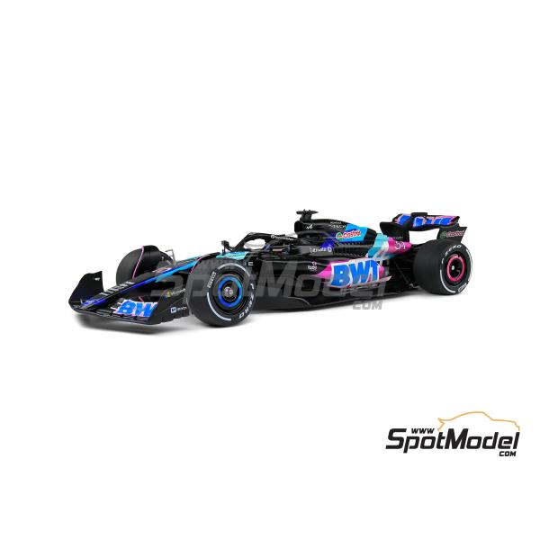 1:18 Alpine A524 Prezentace E.Ocon 2024