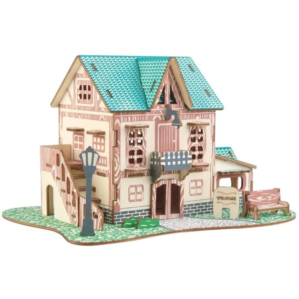 Woodcraft Dřevěné 3D puzzle hostinec