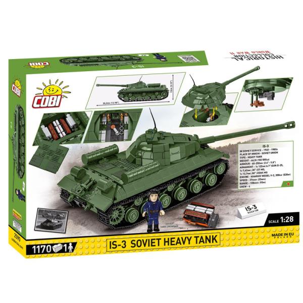 Cobi II WW IS-3, 1:28, 1170 k, 1 f
