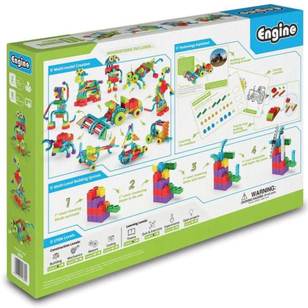 Engino QBOIDZ farmářský traktor s 10 bonusovými modely