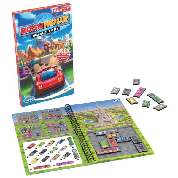 Ravensburger ThinkFun Rush Hour Magnetická cestovná hra