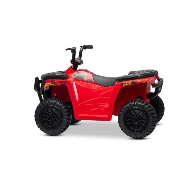 Licencovaná elektrická čtyřkolka Arctic Cat 12V se zadním pohonem, červená, LED světla, L (obrázek 8)