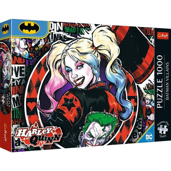 TREFL Puzzle 1000 Premium Plus Kvalita Harley Quinn