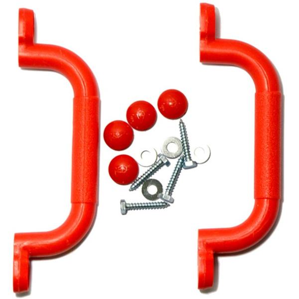 Plastová madla červená