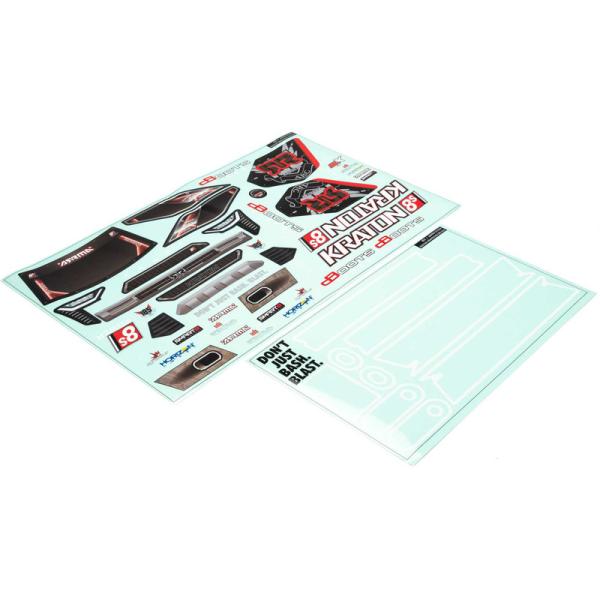 Arrma karosérie nenafarbená: Kratón 8S