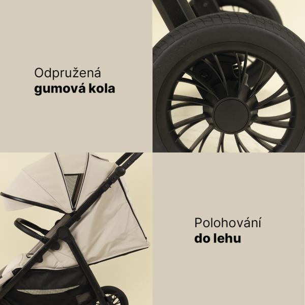 Sportovní kočárek Moya, Shade Grey