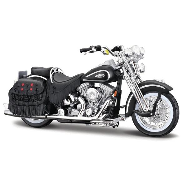 Maisto - HD - Motocykel - 1999 FLSTS Heritage Softail Springer, blister box, 1:18