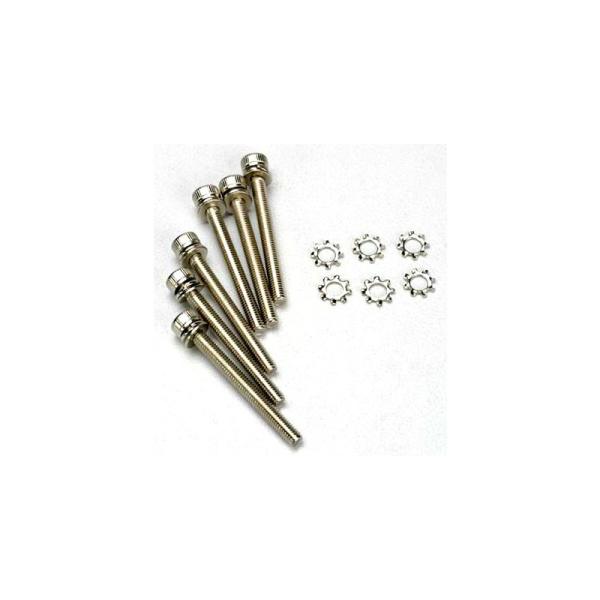 Traxxas skrutka imbus M3x28mm valcová hlava s podložkou (6)