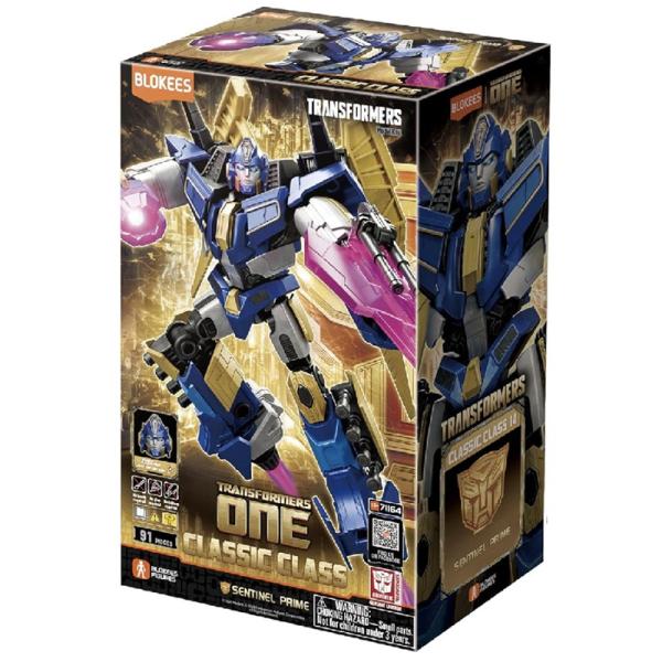 TRANSFORMERS BLOKEES stavebnice Classic Class 14 Sentinel Prime Transformer One (obrázek 4)