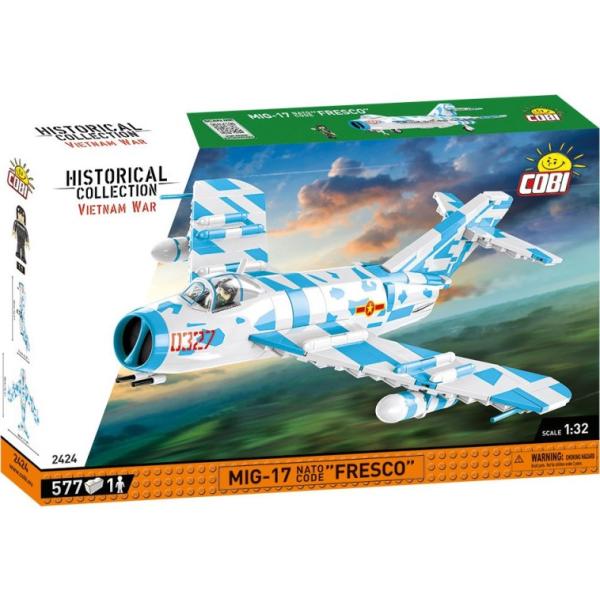 Cobi Vietnam War MIG-17 FRESCO, 1:32, 588k, 1f