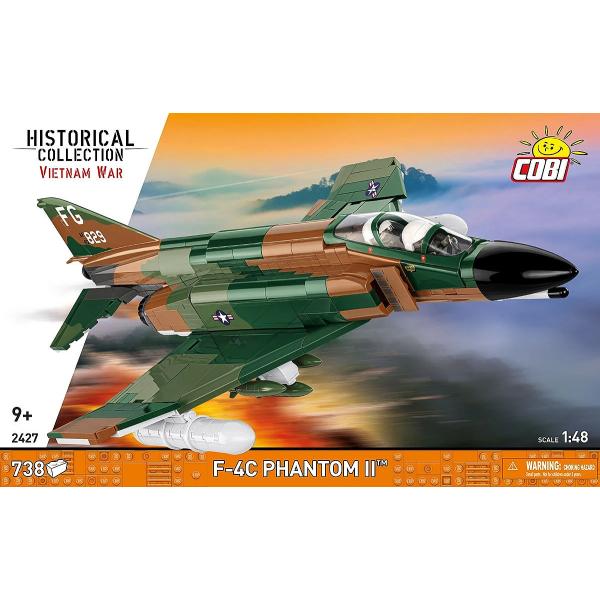 Cobi 2427 Válka ve Vietnamu F-4C Phantom II, 1:48, 738 k