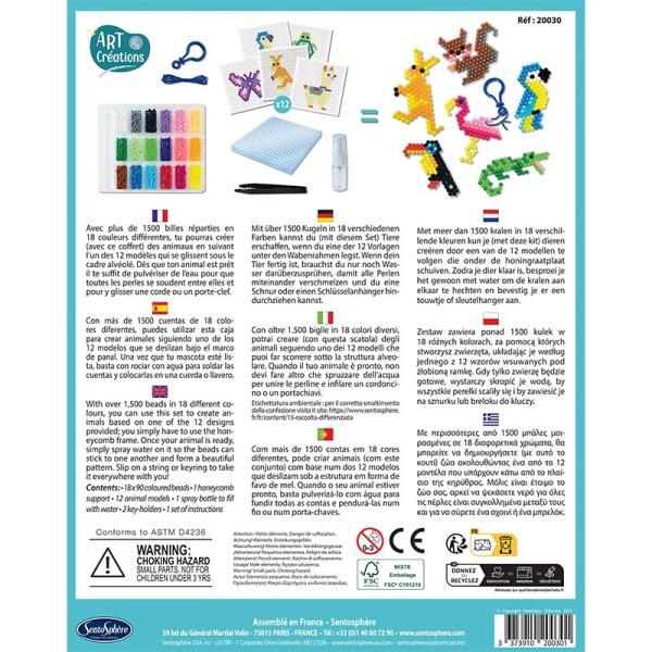 SENTOSPHERE Kreativní sada Korálky – spojitelné vodou (obrázek 3)
