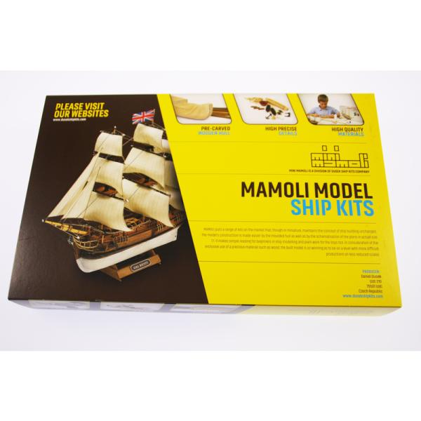 MINI MAMOLI H.M.S. Bounty 1:135 kit (obrázek 8)