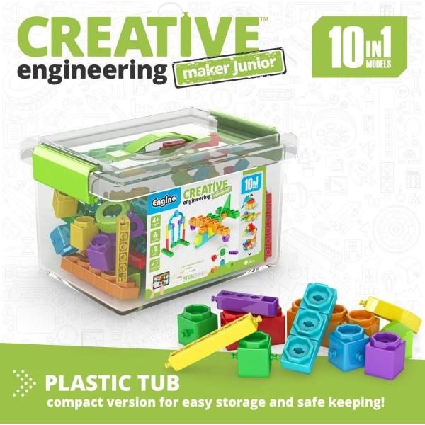 Engino Creative engineering 10 in 1: maker junior