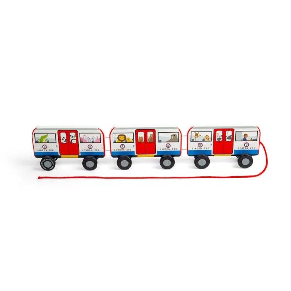 Bigjigs Toys Tahací hračka Londýnské metro (obrázek 4)