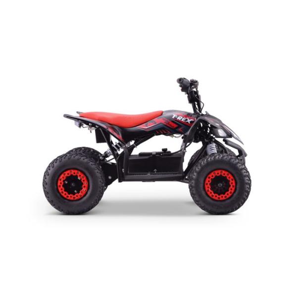 Elektrická čtyřkolka pro děti Beneo Motors T-REX červená – 1300W