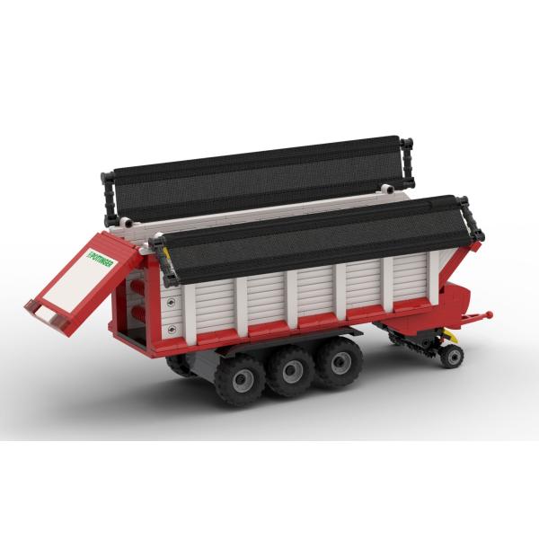 BRIXIES Plus 222.802 Pöttinger Jumbo – víceúčelový samosběrací vůz, 585 ks