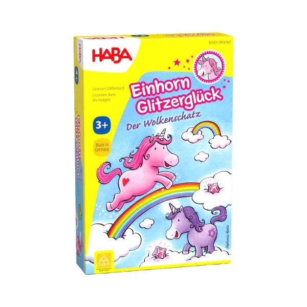 Haba Spoločenská hra pre deti Magický jednorožec Poklad v oblakoch od 3 rokov