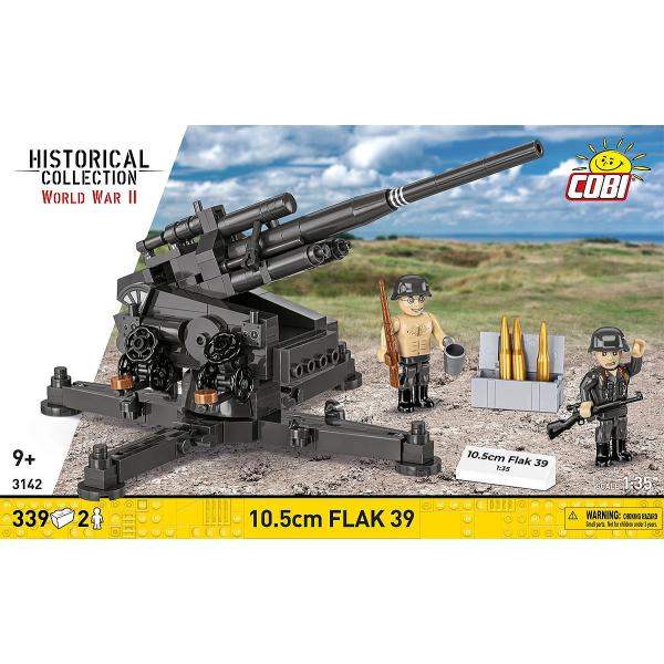 Cobi Protiletadlové dělo 10.5 cm Flak 39, 1:35
