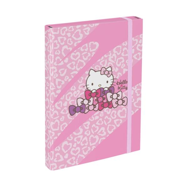 BAAGL Dosky na školské zošity A4 Hello Kitty Sweet Leopard