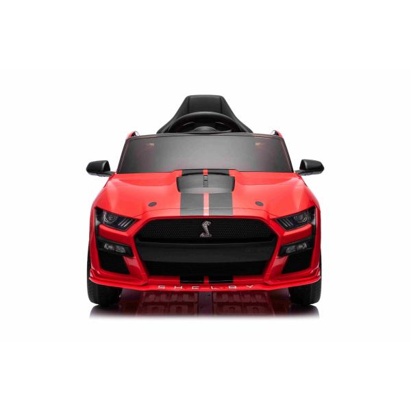 Elektrické auto Ford Shelby Mustang GT 500 Cobra, červené, diaľkové ovládanie 2,4 GHz