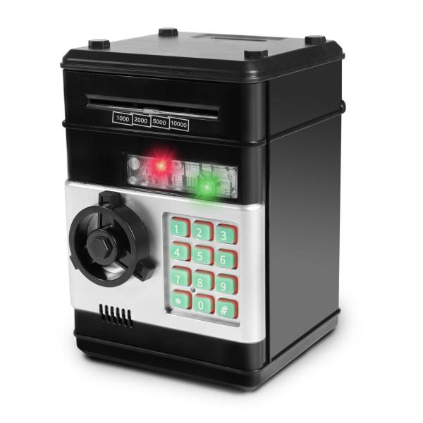 Pokladnička hladový trezor – bankomat na mince i bankovky s PIN kódem