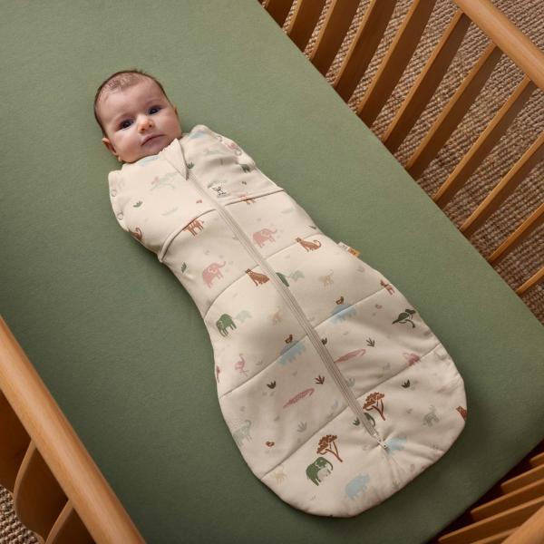 ERGOPOUCH Zavinovačka a vak na spaní 2v1 Cocoon Savannah 6-12 m, 8-10 kg, 2,5 tog (obrázek 7)