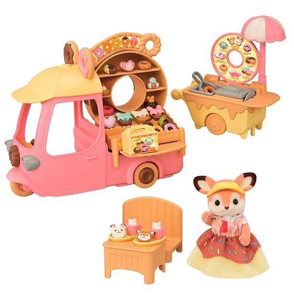Sylvanian Families Pojízdný stánek s Donuty