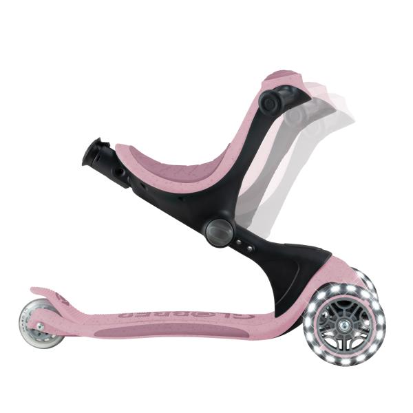 Globber koloběžka Go Up deluxe lights ecologic 360 ° blueberry (obrázek 11)