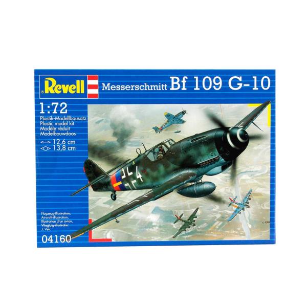 Plastic modelky letadlo 04160 - Messerschmitt Bf 109 G-10 (1:72) (obrázek 4)