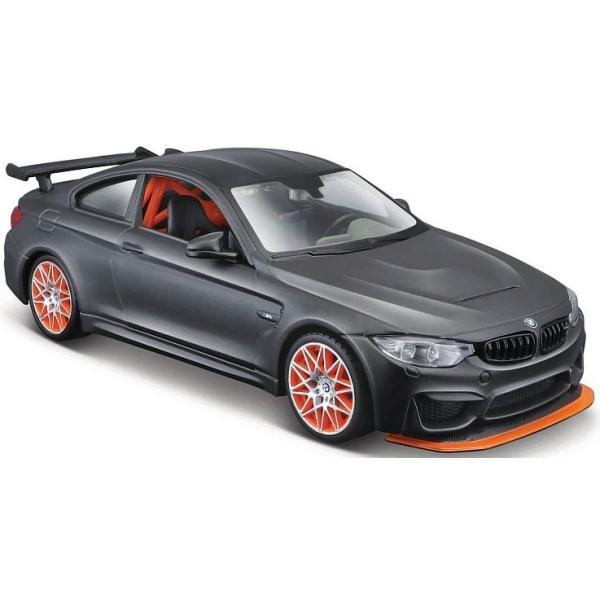 Maisto - BMW M4 GTS, matné kovovo-šedé, 1:24