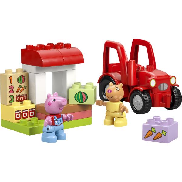 LEGO® DUPLO® Prasátko Peppa 10468 Traktor a trh