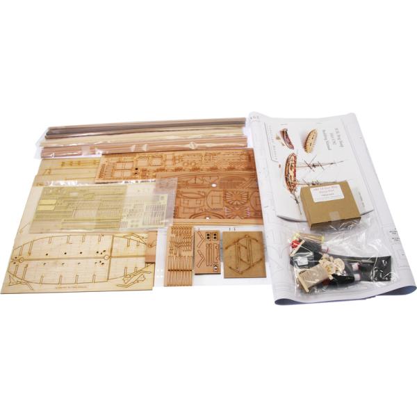 Vanguard Models HMS Flirt 1782 1:64 kit (obrázek 10)