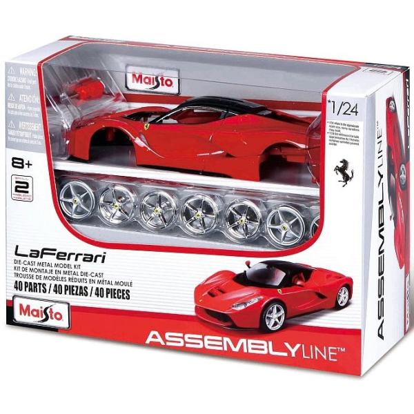 Maisto – KIT FERRARI ASSEMBLY LINE, Ferrari AL – LaFerrari, 1:24
