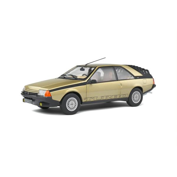 1:18 Renault Fuego Turbo Sépia 1980 Or - SOLIDO - S1806403