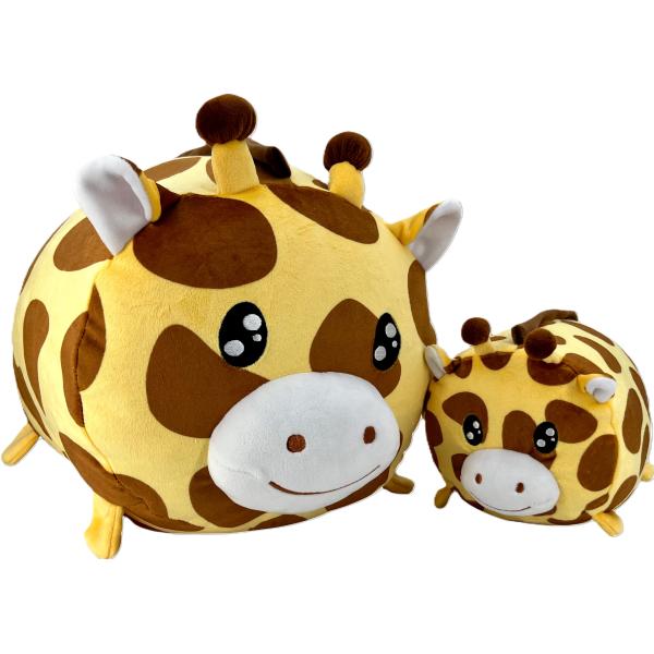 Magic Baby Žirafa - maminka s mládětem - set plyšových hraček 20 a 40 cm