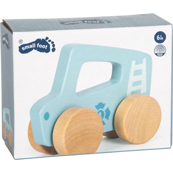 small foot Dřevěné auto na tlačení Modré (obrázek 4)