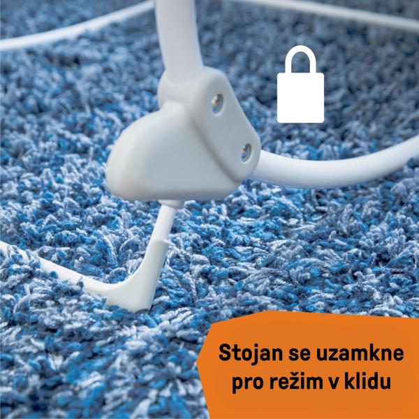 BABY EINSTEIN Lehátko hudební vibrační Kick to It Opus do 18kg (obrázek 7)