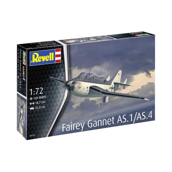 Plastic ModelKit letadlo 03775 - Fairey Gannet AS.1/AS.4 (1:72)