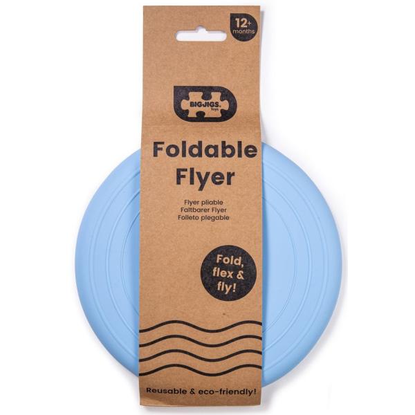 Bigjigs Toys Frisbee modré Powder (obrázek 3)