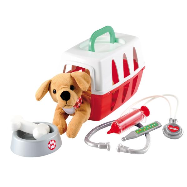 Kufrík pre veterinára s psíkom