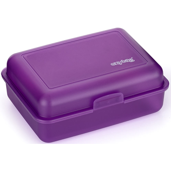 Box na svačinu fialová-mat