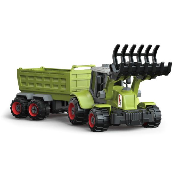 Traktor šroubovací nakladač s návěsem set 40 cm