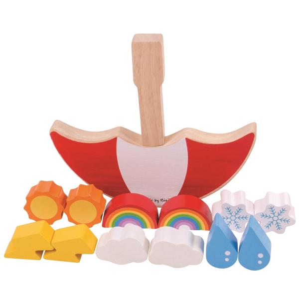 Bigjigs Toys Balanční hra Počasí (obrázek 4)