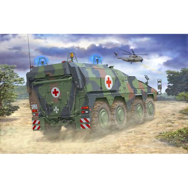 Plastic ModelKit military 03362 - GTK Boxer sgSANKfz (1:72) (obrázek 3)