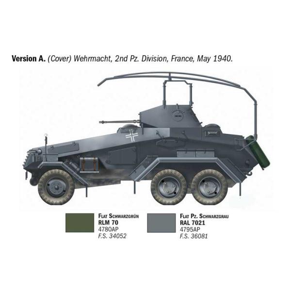 Model Kit military 97032 – Sd.Kfz. 232. 6 Rad (1:72)
