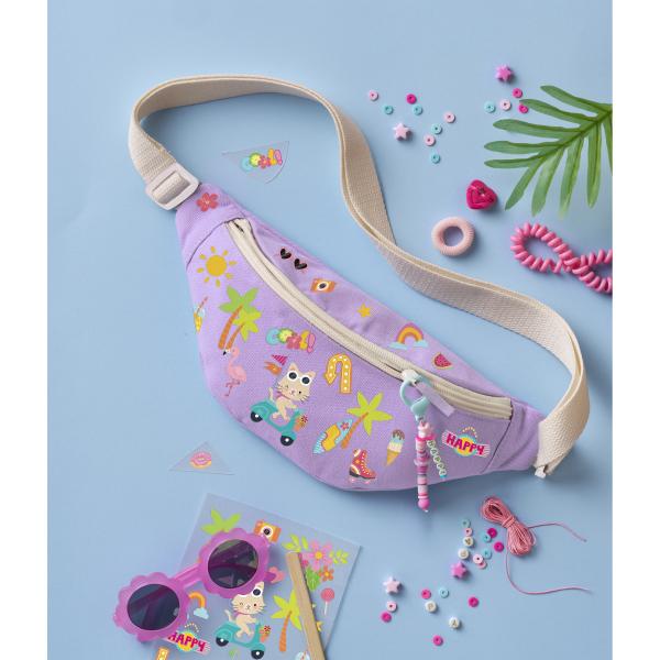 Janod Atelier Kreativní sada Maxi Ozdob si vlastní tašku na pás "ledvinku" (obrázek 5)