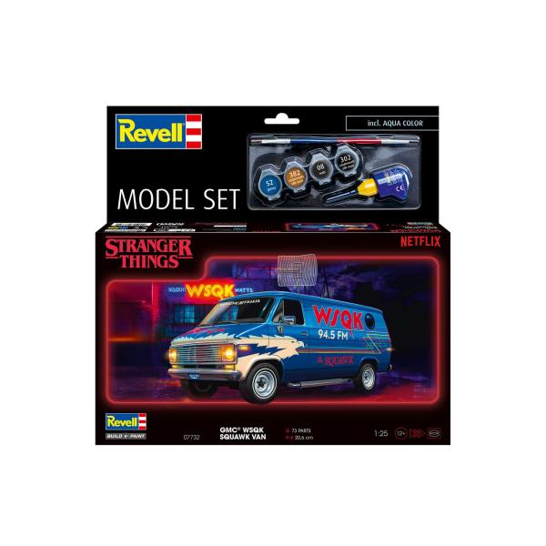 ModelSet STRANGER THINGS auto 67732 - GMC® WSQK Squawk Van (1:25) (obrázek 10)